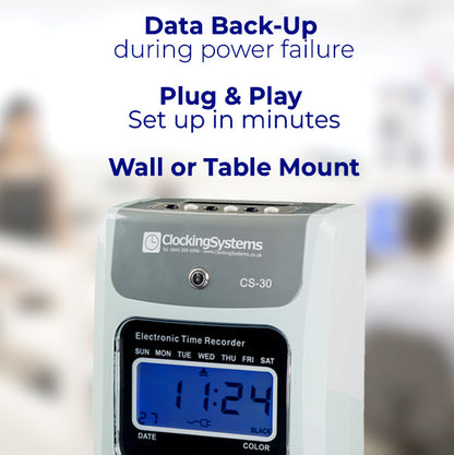 Clocking Systems CS-30