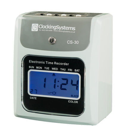 CS-30 Upgrade to 3 year extended warranty - ClockingSystems